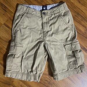 J Khaki Boys Cotton Cargo Shorts Khaki Size 10